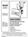 944.522442 Manual for Craftsman 30" Two-Stage Snow Thrower