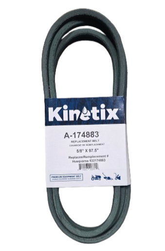 174883 Kinetix Deck Belt Replaces Craftsman 532174883 — DR Mower Parts