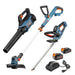 S2K3B2-01 20 Volt Max 3-Tool Cordless Combo Kit, 10-Inch String Trimmer, Blower & 18-Inch Hedge Trimmer | DRMower.ca