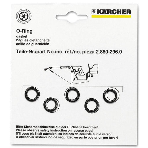 2.880-990.0 Karcher O-Ring Seal Set 2.880-296.0