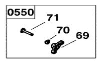 707513 Briggs & Stratton Knob Kit