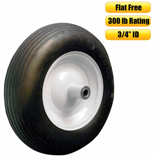 92367 Laser Wheel Barrow Flat Free Tire Bore 480 X 400 X 8 | DRMower.ca