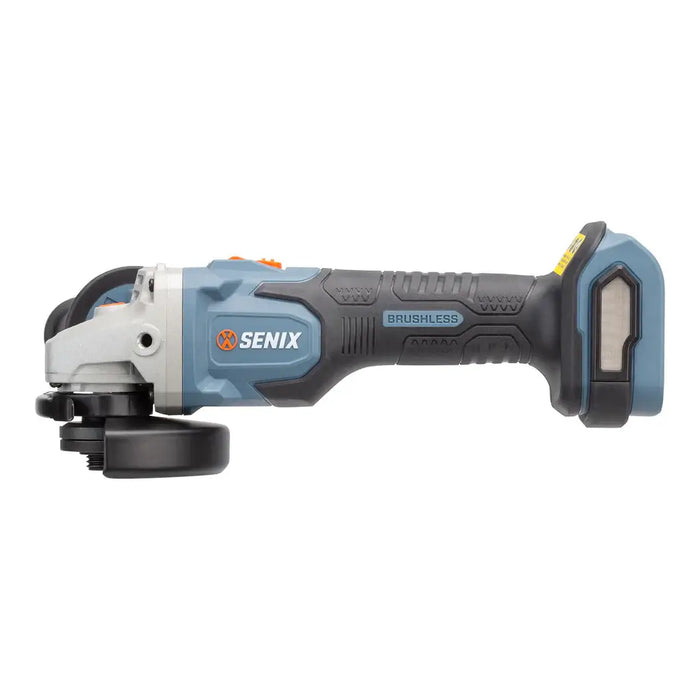 PAX2115-M2-0 Senix 20 Volt Max 4 1/2-Inch Brushless Angle Grinder - Tool Only