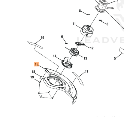 316082001 Ryobi Guard Assembly - Currently on Backorder