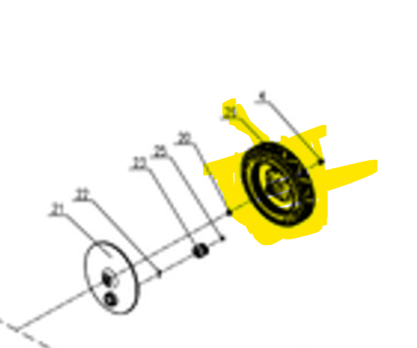 199088000152 Senix Left Rear Wheel