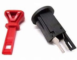 04011 LCT Lauson OEM Snowblower Key Switch Assembly