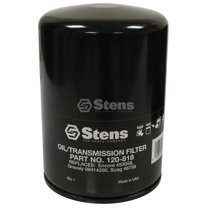 120-818 Stens Oil Filter Replaces Jacobsen 118017 Cushman 834702