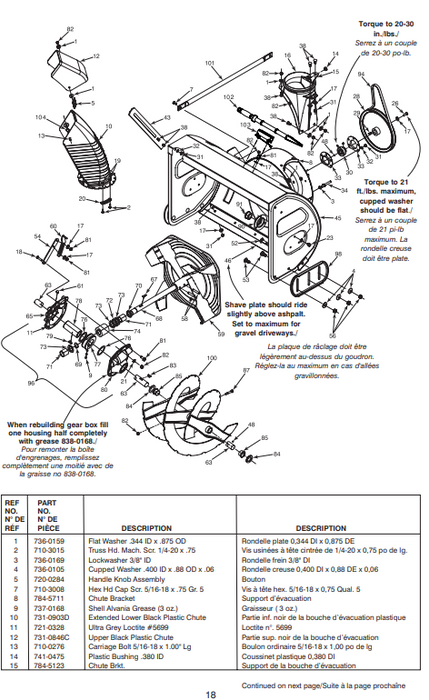 31AE9B3H501 30" MTD Dual Stage Snowthrower Owners Manual