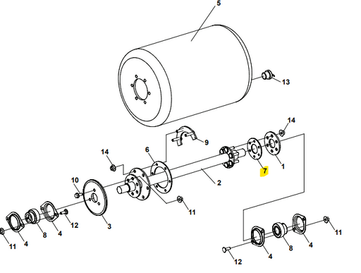 522481 Ryan Lawnaire Gasket