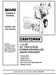 944.525400 Manual for Craftsman 30" Two-Stage Snow Thrower