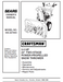 944.527040 Craftsman 24" Snowblower Owners Manual