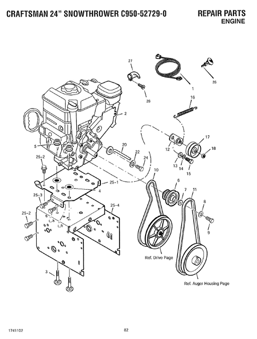 Craftsman 8400 pro series parts sale