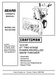 944.527390 Manual for Craftsman 27" Two-Stage Snow Thrower