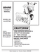 944.527392 Manual for Craftsman 27" Two-Stage Snow Thrower