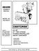 944.528181 Manual for Craftsman 27" Two-Stage Snow Thrower