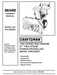 944.528250 Craftsman 27" Snowthrower Owners Manual