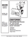 944.528261 Manual for Craftsman 30" Two-Stage Snow Thrower