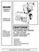 944.528394 Craftsman 27" Snowthrower Owners Manual