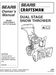 C950-52946-0 Craftsman 24" Snowthrower Owners Manual