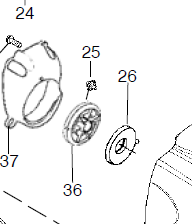 530058783 Craftsman Trimmer Adapter Clutch Drum