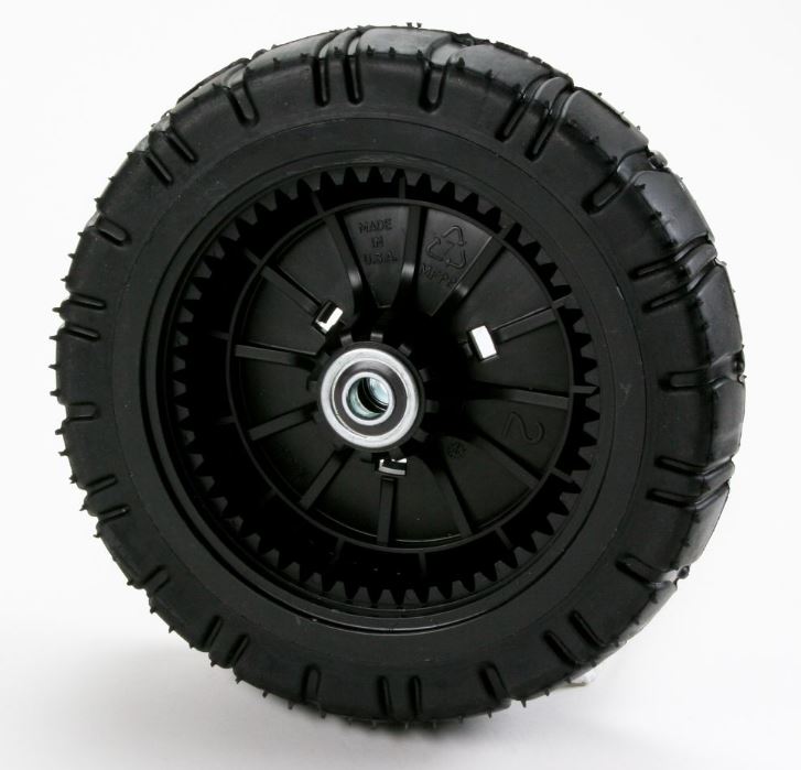532192622 Craftsman Wheel 9X2.25 Tiger Pattern Black