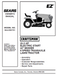 944.600701 Manual for Craftsman 20.5 HP 42" Lawn Tractor