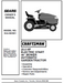 944.600901 Manual for Craftsman 20.0 HP 46" Lawn Tractor