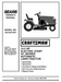 944.601951 Manual for Craftsman 18.0 HP 42" Lawn Tractor