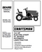 944.601952 Manual for Craftsman 18.0 HP 42 " Lawn Tractor