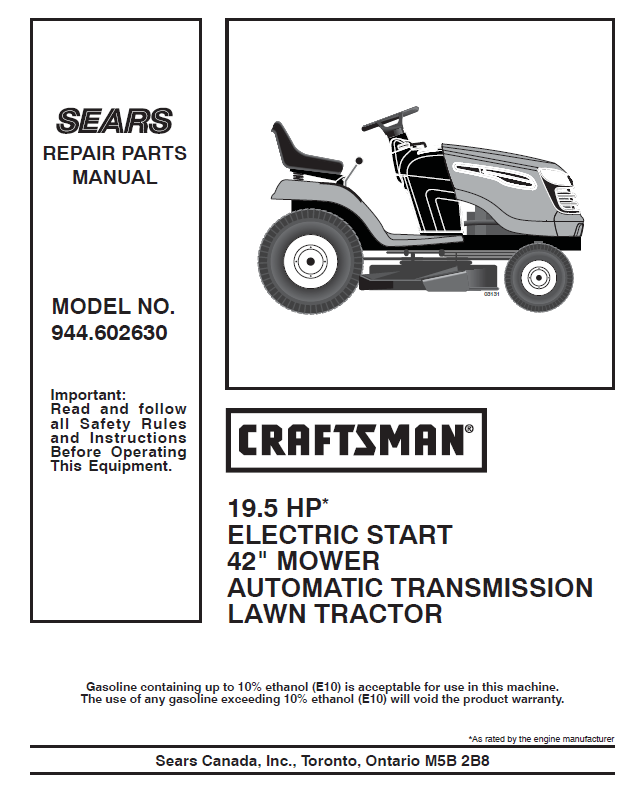 Brake parts for store craftsman lawn tractor