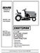 944.602881 Craftsman 42" Lawn Tractor Owners Manual 
