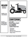 944.603000 Manual for Craftsman 20.0 HP 48“ Lawn Tractor