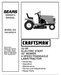 944.603210 Manual for Craftsman 22 HP 42" Lawn Tractor