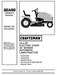 944.604001 Manual for Craftsman 24.0 HP 48" Lawn Tractor