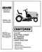 944.604950 Manual for Craftsman 18.0 HP 42" Lawn Tractor