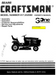 944.605450 Manual for Craftsman 15.5 HP Lawn Tractor 917.252580