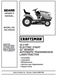 944.606040 Manual for Craftsman 22.0 HP 42" Lawn Tractor