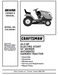 944.606081 Manual for Craftsman 25.0 HP 54" Garden Tractor
