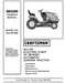 944.607080 Manual for Craftsman 26.0 HP 54" Garden Tractor