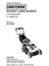 944.364580 Manual for Craftsman 21" Multi-Cut Lawn Mower