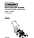944.367611 Manual for Craftsman Lawn Mower