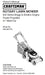 944.367710 Manual for Craftsman 21" Multi-Cult Lawn Mower