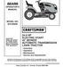 944.60260 Craftsman Electric Lawn Tractor