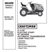 944.609211 Craftsman Lawn Tractor