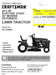 944.609800 Manual for Craftsman 42"  Lawn Tractor