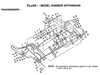 944.621570 Craftsman Parts List for Rototiller Transmission