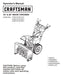 C459-52102 Manual for Craftsman 2011 24" & 26" Snow Thrower
