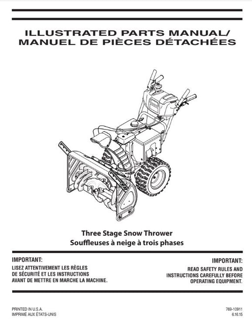 C459-52537 Parts List for Craftsman MTD Snow Thrower 31AH57TQ599   | DRMower.ca