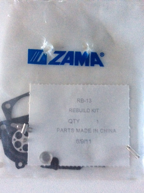 RB-13 Zama Carburetor Kit - LIMITED AVAILABILITY