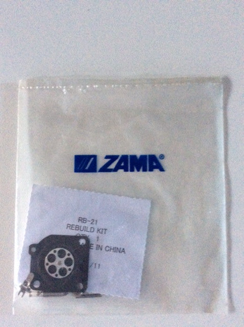 ZAMA RB-21 CARB KIT front